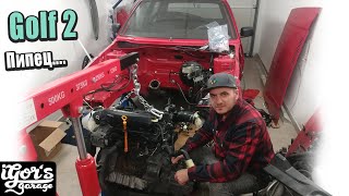картинка: Нашёл причину плохого переключения передач на Golf 2 #golf2 #golf