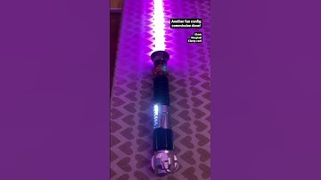 Crystal focus 10 (CFX) lightsaber customization - CFX config commission using ShtokCustomWorx card