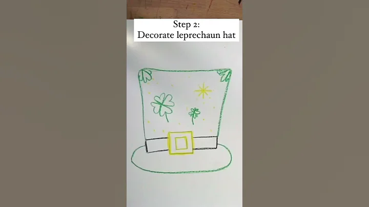 How to Make a Leprechaun Hat | Easy St. Patrick's Day Art Project for Kids from Let's Make Art