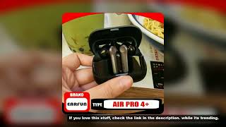 EarFun Air Pro 4+ Wireless Earbuds 6-Mic AI Long Battery Life Bluetooth Headphones Active Noise Canc