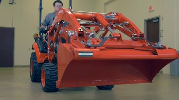 Kubota BX Swift-Tach Loader Removal
