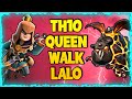 Th10 Queen Charge LavaLoon: ⭐⭐⭐ Th10 Queen Walk LavaLoon Attack Strategy 2021 | Clash of Clans - Coc