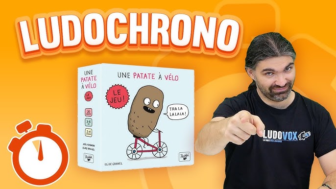 Jeux de societé, Une Patate à vélo + 3ans • Gigamic, L'enclume + 12 ans •  Gigamic, TOSSIT Rouge-Cyan + 3 ans • Gigamic, Pigeon pigeon version extrême  - Juduku + 16 ans, Jeu Bernard + 16 ans •Gigamic