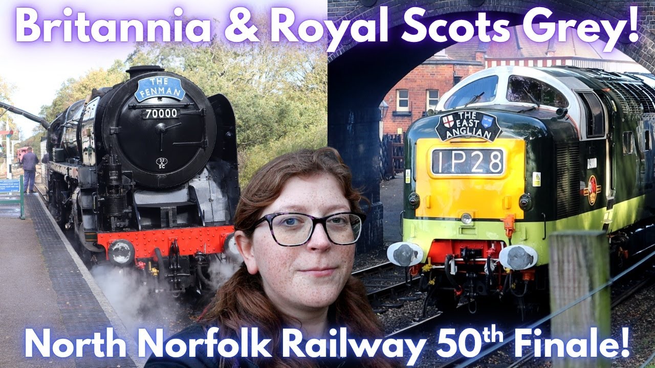 Гала-концерт в честь 50-летия железной дороги Северного Норфолка!