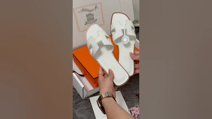 Unboxing Hermes Oran sandal in Color Blanc