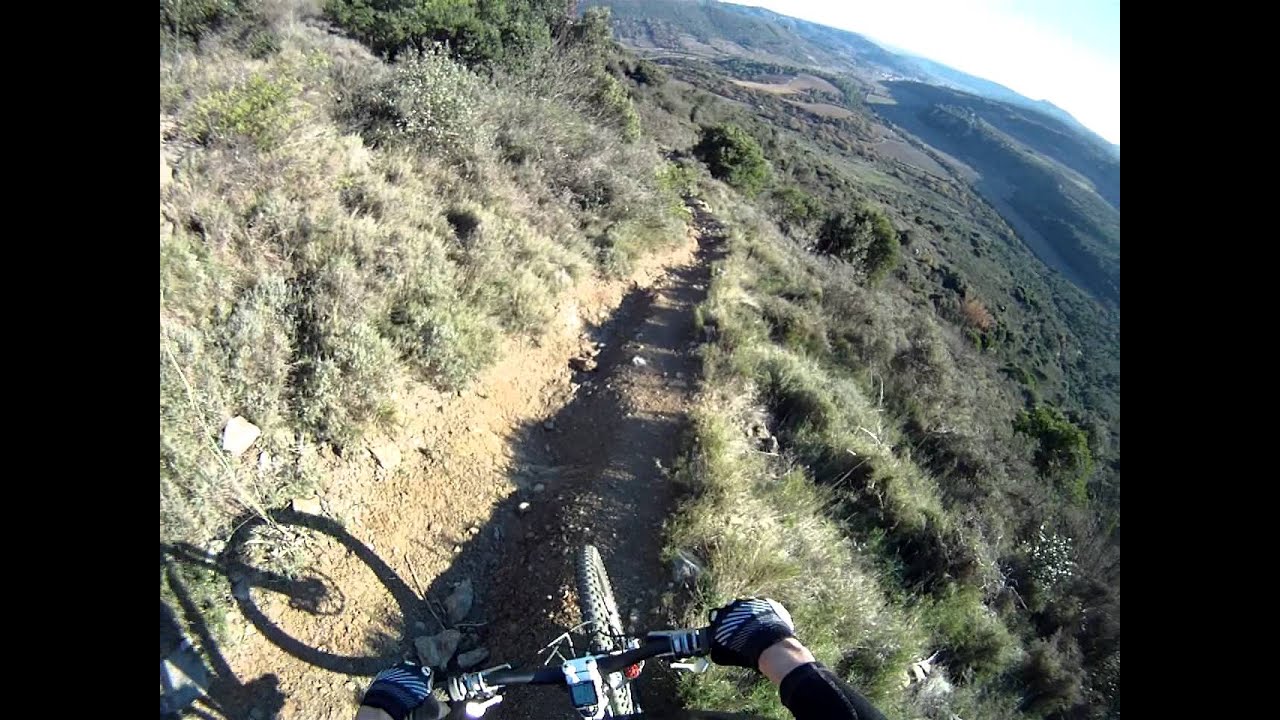 vtt descente du pic de vissou (hÃ©rault)