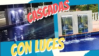 Player Profile Proceso de instalación de Cascada con Luces en Piscinas / Instalación de Bomba para Cascadas.