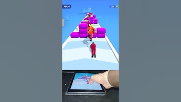 baddie stack 😯😯 runner satisfying game level-26 #shorts #tootalgaming69 #gameplay