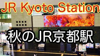 秋のJR京都駅JR Kyoto Station in Autumn2020年11月9日(月)