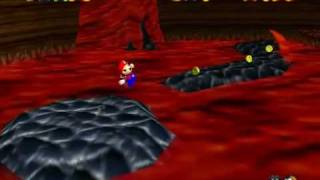 Super Mario 64 - Elevator Tour In The Volcano 18.33 - Tas