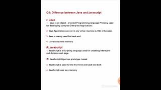 Javascript Tutorial in Hindi for beginners [ part 3] Difference between Java and javascript Difference Between Java And Javascript Hindi