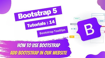 কিভাবে বুটস্ট্র্যাপ 5 টুলটিপ তৈরি করবেন  ||  How to create Bootstrap 5 Tooltips