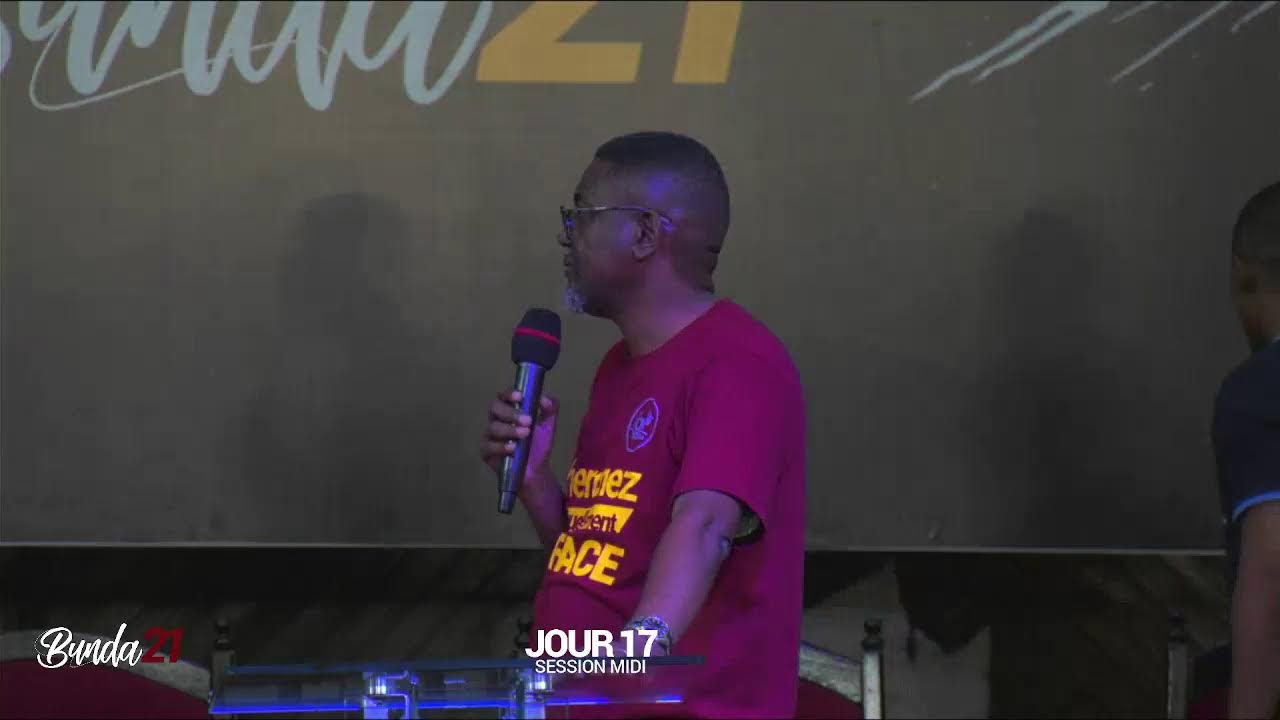 [Live] Cherchez continuellement... | Dr David KATEBA | Bunda_21 | 15.11.2023 Jour 17 | Session Midi