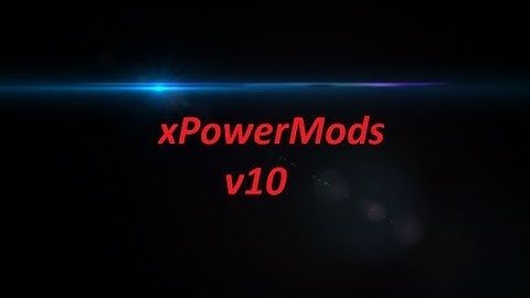 xPowerMods v10 CFG Menu | 1.14 Mw2 - No Jailbreak Needed