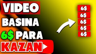Paylaştiğin Vi̇deo Başina 6 Para Kazan - İnternetten Para Kazanma 2021