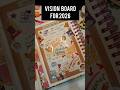 2026 vision board : Your resolutions and dreams in one page