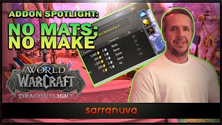 WoW Addon Spotlight: No Mats; No Make for Crafting Orders