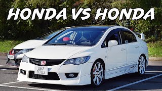 Civic Type R FD2 v FK2 *VTEC BABY!!!!*