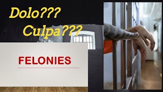 FELONIES CRIMES OFFENSES 5 minute Explanation Criminal Law Lecture Series