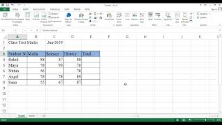 Selection of cells in Excel #excel #exceltricks #exceltraining #excelforteachers