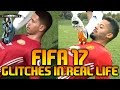 FIFA 17 GLITCHES / FUNNY MOMENTS IN REAL LIFE