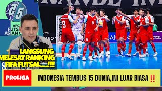 Melesat! Ranking FIFA Futsal Indonesia Naik Drastis Usai Runner Up AFC Futsal 2026!