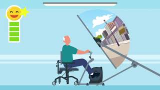 [Gerontech makes life in homes for the elderly more colorful and satisfying]