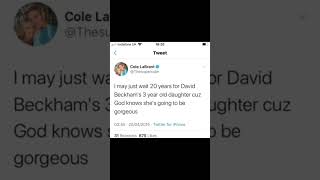 Cole LaBrant old tweet