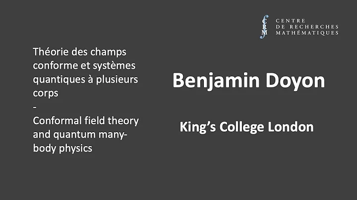 Benjamin Doyon: Non-equilibrium steady states and fluctuations in quantum many-body systems III