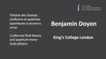 Benjamin Doyon: Non-equilibrium steady states and fluctuations in quantum many-body systems III