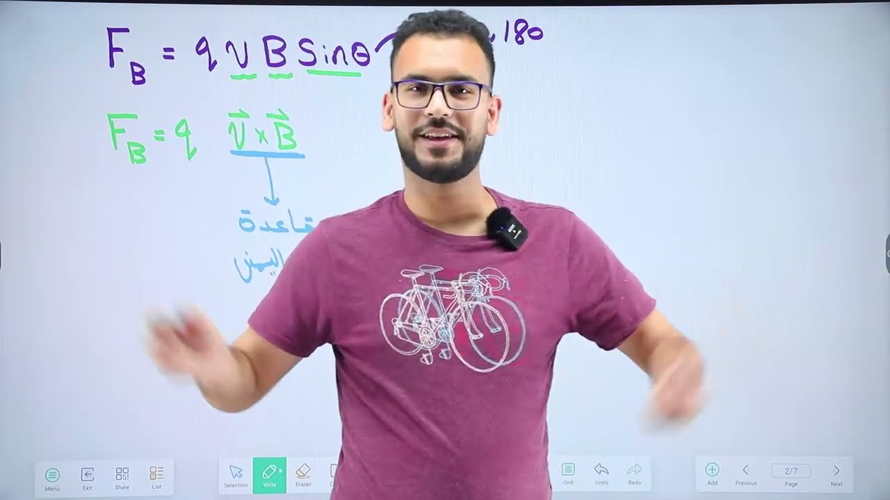 مكثف المجال المغناطيسي المحور الثاني | زيد البشتاوي