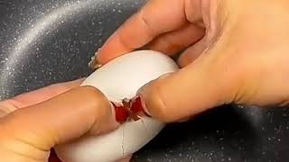 Difference between fake and real egg fake egg give more yellow egg