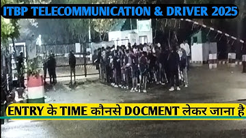 ITBP TELECOMMUNICATION PHYSICAL LIVE VIDEO 2025 // ITBP DRIVER PHYSICAL LIVE REVIEW 2025 #itbp2025