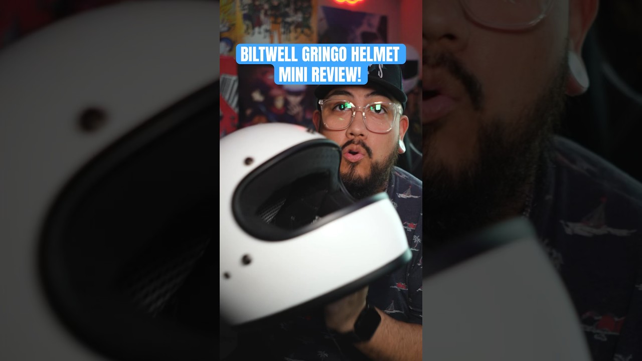 Обзор шлема Biltwell Gringo! 😮 Мой любимый шлем! 