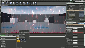 Dynamic Rain project for UE4 - How to Use