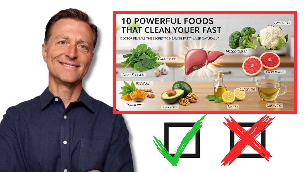 Doctor Reveals 10 Powerful Foods to Cleanse Your Liver Fast and Heal Fatty Liver Naturally