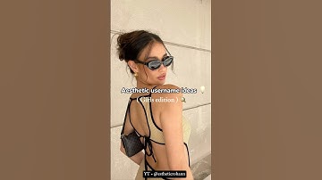 Aesthetic username ideas for girls 🪐✨#aestheticvideo #shortsyoutube #username #instagram