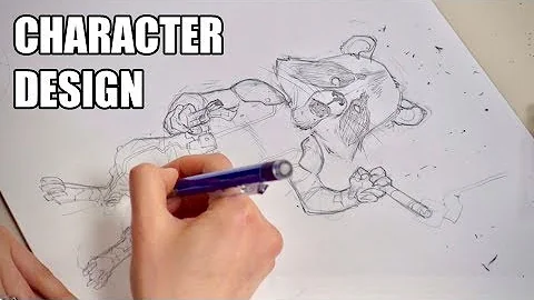 Come creare un personaggio disegnato?
