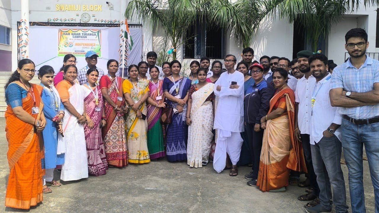 Independence Day celebration at A.V.A...