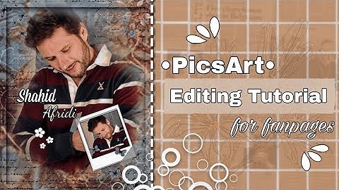 Simple & Easy blend edit tutorial for fanpages || #picsart #edit #tutorial #trending