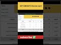 Railway with sawan ✅my group D Score card #railway #shorts #yputubeshorts