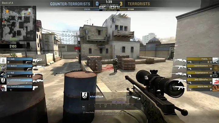 CS:GO INSANE 1V5 CLUTCH!! (COMPETITIVE ACE)