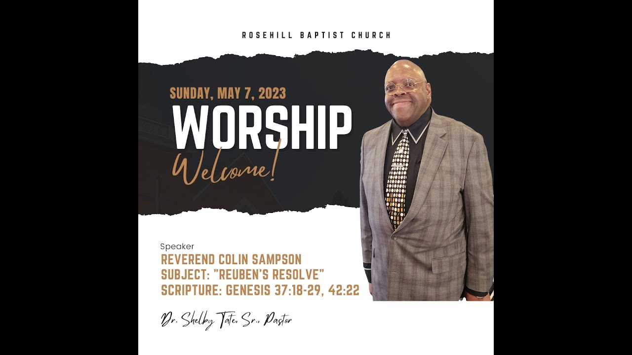 Rev. Colin Sampson Sermon - 