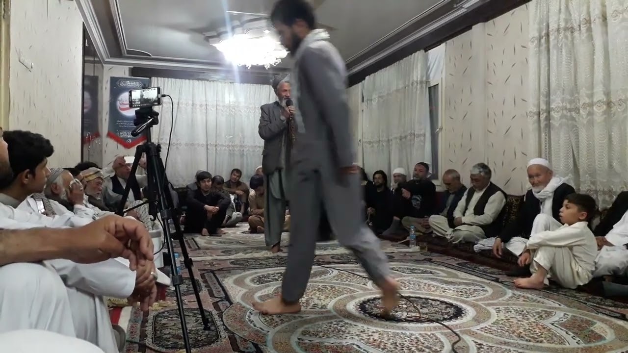 Manqabat Austad Perashan منقبت استاد غلام حسین پریشان شب بیست و یکم منزل غلام سخی سلیم کاروان