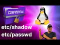 Understanding Etc Shadow And Etc Passwd