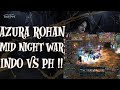 ROHAN ONLINE AZURA GUILD WAR INDO VS PH