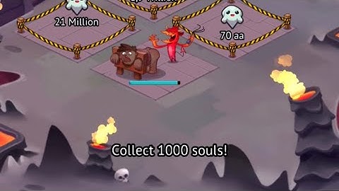 Idle Evil - trailer - collect 1000 soul - walkthrought gameplay / iOs | Android / mobile gameplay