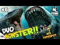 MAX LEVEL MEGALODON & MOSASAURUS!!! Feed And Grow Fish Part 6 [SUB INDO] ~Lautnya Kekecilan!