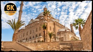 Citadel of Saladin, Islamic Cairo | Egypt - 4K Stock Footage | Travel Video