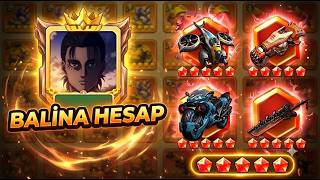 60.000+ Dolar Harcanmış Binici Hesap Tanıtımı (Fuzman) - Dark War Survival